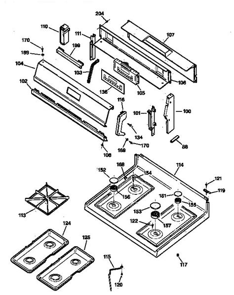 ge gas profile range manual